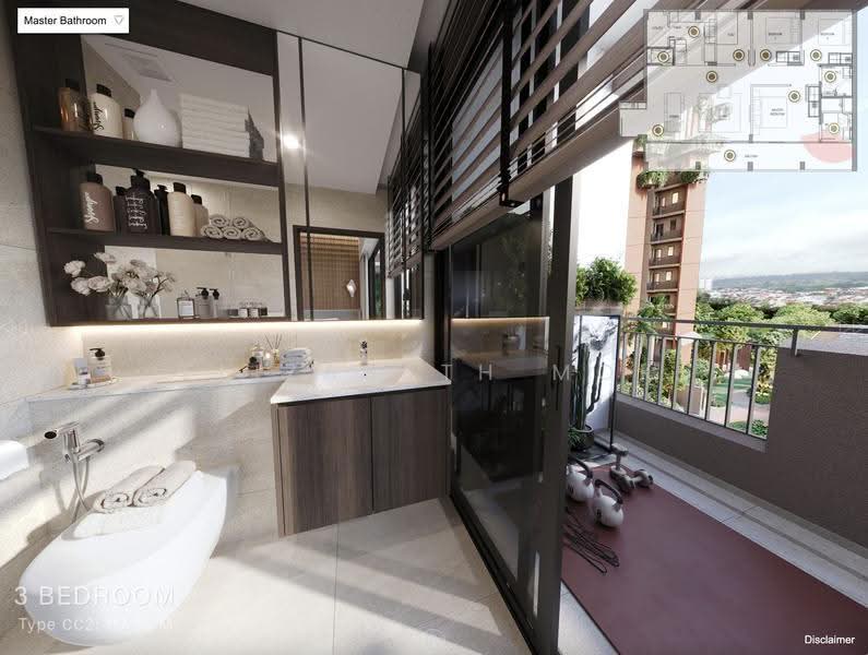 Master bathroom