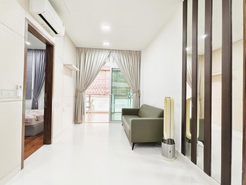Parc Rosewood, 93 Rosewood Drive, Admiralty / Woodlands, 1 Bedroom, 527 sqft, Condominium For Rent, by Loh Tuck Keong, 500302182 - Living Room - PropertyGuru.com.sg