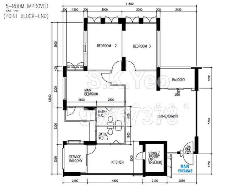 966 Hougang Avenue 9, 966 Hougang Avenue 9, Hougang / Punggol / Sengkang, 3 Bedrooms, 1,238 sqft, HDB Flat For Sale, by S. K. Yeo 杨顺锦, 500302295 - PropertyGuru.com.sg