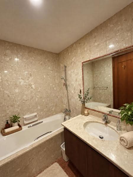 Master Bathroom with Bathtub