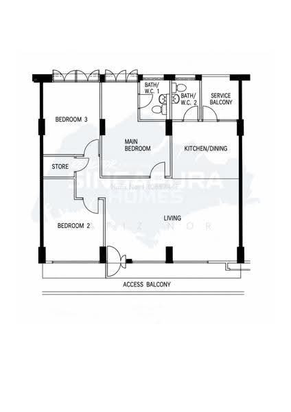 617 Ang Mo Kio Avenue 4, 617 Ang Mo Kio Avenue 4, Ang Mo Kio / Bishan / Thomson, 3 Bedrooms, 1,151 sqft, HDB Flat For Sale, by Hafiz Nor, 500302351 - PropertyGuru.com.sg