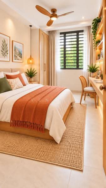 Bedroom AI Generated