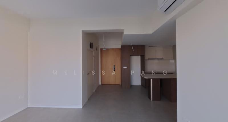 Actual photo of Living Room and Kitchen