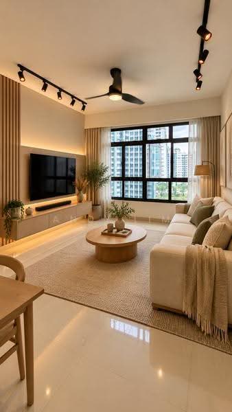 208B Clementi Avenue 6, 208B Clementi Avenue 6, Buona Vista / West Coast / Clementi New Town, 3 Bedrooms, 1,001 sqft, HDB Flat For Sale, by Andy Lim, 500302924 - Living Room - PropertyGuru.com.sg