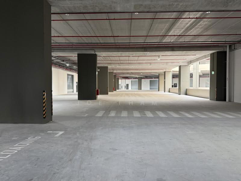 Wide driveway