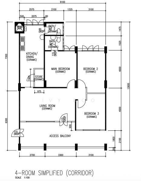 236 Bukit Panjang Ring Road, 236 Bukit Panjang Ring Road, Dairy Farm / Bukit Panjang / Choa Chu Kang, 3 Bedrooms, 904 sqft, HDB Flat For Sale, by Ivy Boo, 500303204 - PropertyGuru.com.sg