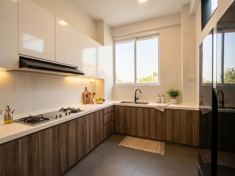 Semi-Detached House with Pool Near the Park & Sea at Wak Hassan, Wak Hassan, Sembawang / Yishun, 5 Bedrooms, 7,331 sqft, Semi-Detached House For Rent, by Watson Poh, 500303596 - Kitchen - PropertyGuru.com.sg