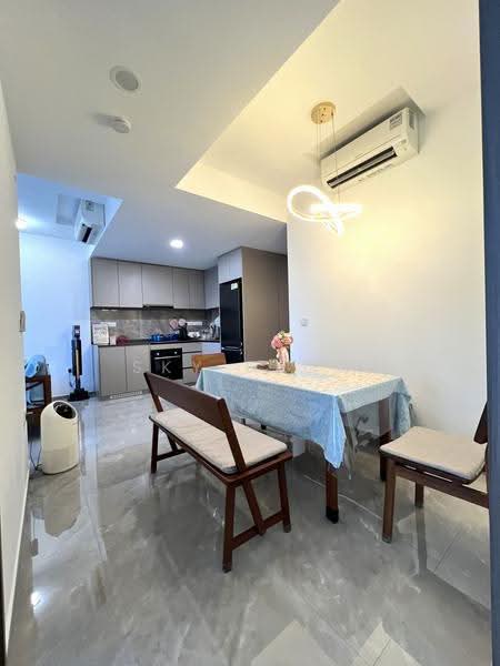 Open Concept Study or Dining Area