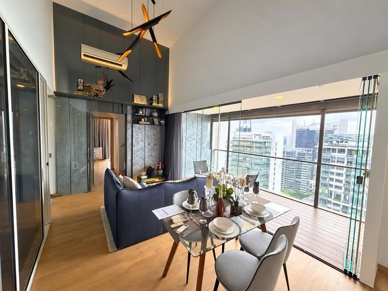 The Peak @ Cairnhill II, 61 Cairnhill Circle, Orchard / River Valley, 2 Bedrooms, 1,862 sqft, Condominium For Sale, by Dinish Sheagar, 500304237 - Living Room - PropertyGuru.com.sg