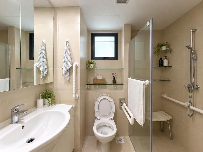 Pinnacle @ Duxton, 1 Cantonment Road, Chinatown / Tanjong Pagar, 3 Bedrooms, 1,140 sqft, HDB Flat For Sale, by Marius Wong, 500304506 - Bathroom - PropertyGuru.com.sg