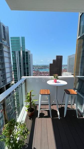Lumiere, 2 Mistri Road, Chinatown / Tanjong Pagar, 1 Bedroom, 624 sqft, Apartment For Rent, by Edmund Choo, 500305486 - Balcony - PropertyGuru.com.sg