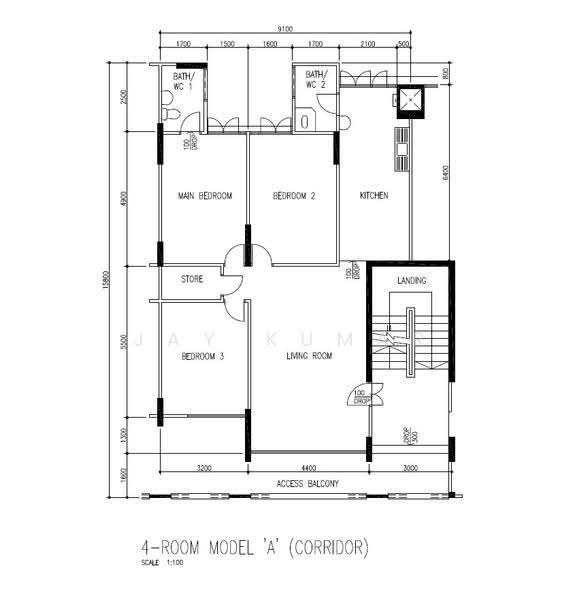 441 Jurong West Avenue 1, Jurong West Avenue 1, 3 Bedrooms, 1,109 sqft, HDB Flat For Sale, by Jay Kumar, 500305678 - PropertyGuru.com.sg