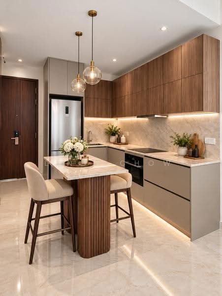 Parksuites, 26 Holland Grove Road, Tanglin / Holland / Bukit Timah, 1 Bedroom, 592 sqft, Condominium For Sale, by Linda Chow, 500306670 - Kitchen - PropertyGuru.com.sg
