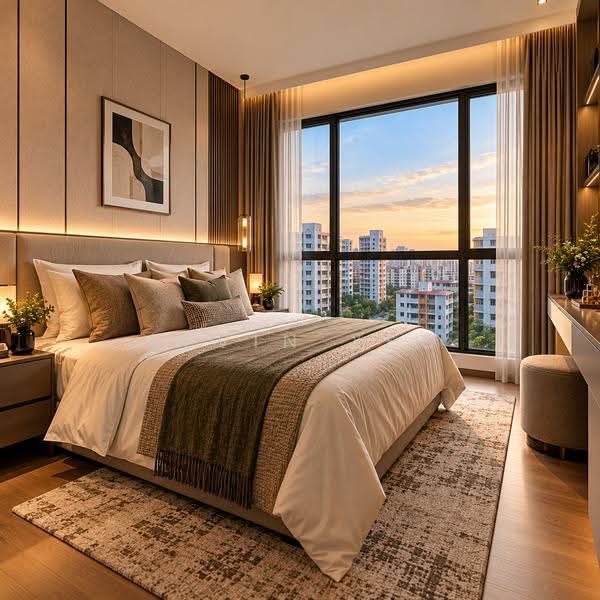 New 3 Bedroom Condo at Hougang Central, Hougang / Punggol / Sengkang, 3 Bedrooms, 947 sqft, Condominium For Sale, by Alvin Yeo, 500307147 - Bedroom - PropertyGuru.com.sg