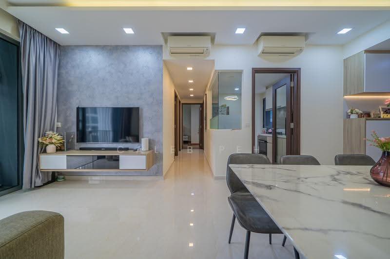 Signature At Yishun, 33 Yishun Street 51, Sembawang / Yishun, 3 Bedrooms, 1,098 sqft, Condominium For Sale, by Caleb Peh, 500307484 - Living Room - PropertyGuru.com.sg