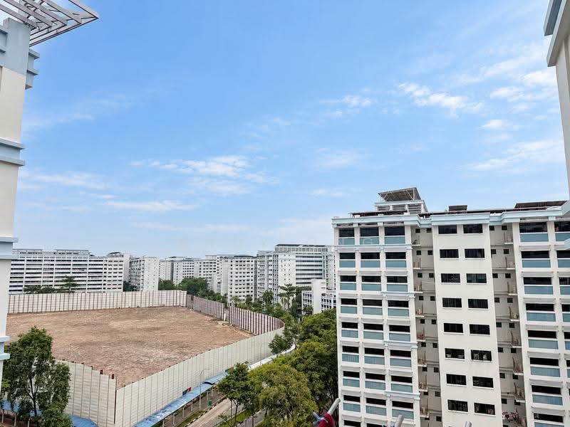 View from Service Yard