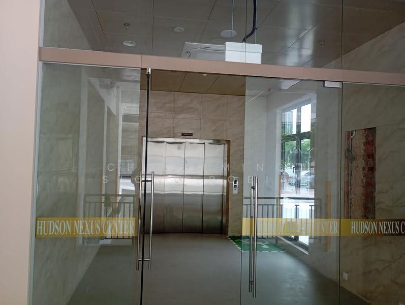 Entrance to the building