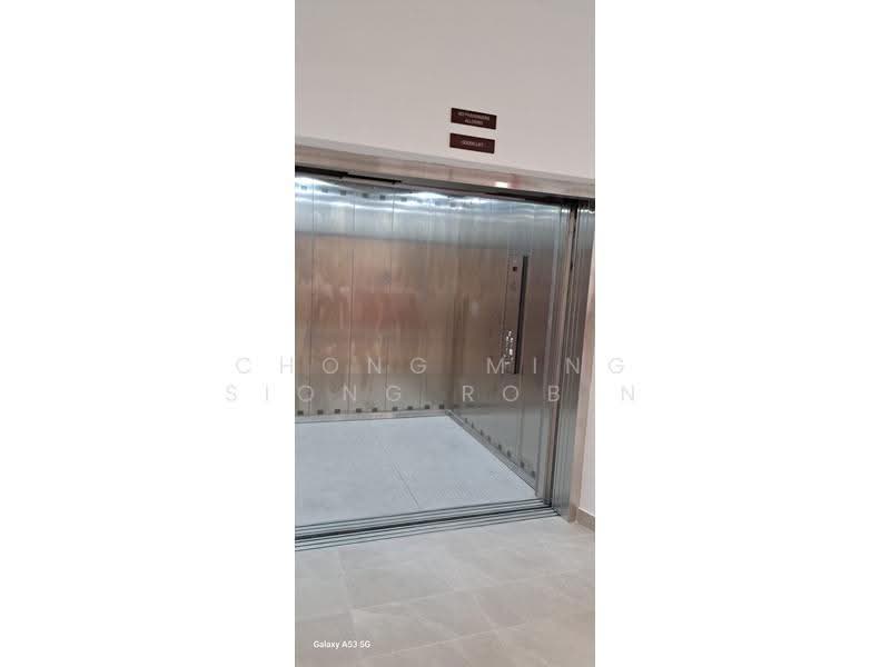 Inside the lift