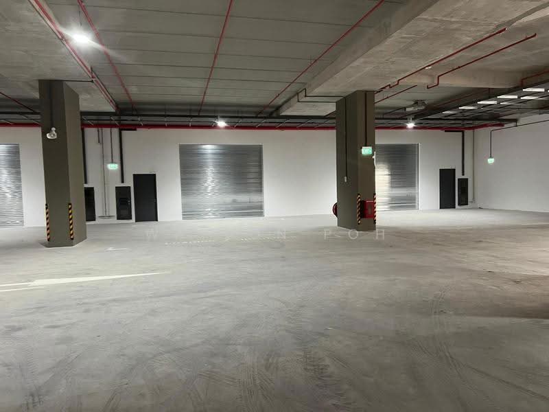 Front of unit with parking space