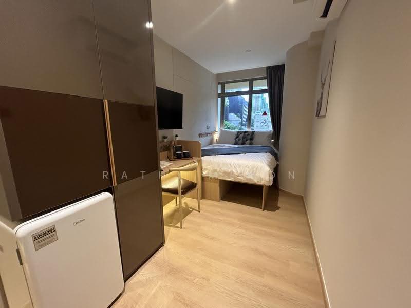 Next to MRT Studio Flexible Lease 1BHK, Newton / Novena, 1 Bedroom, 250 sqft, Condominium For Rent, by Rathi Menon, 500307891 - Bedroom - PropertyGuru.com.sg