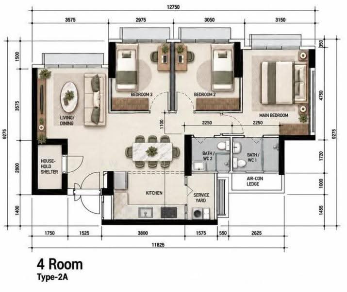 110A Bidadari Park Drive, 110A Bidadari Park Drive, Macpherson / Potong Pasir, 3 Bedrooms, 1,001 sqft, HDB Flat For Sale, by Wayne Ho, 500307909 - PropertyGuru.com.sg