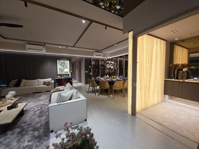 River Modern, River Galley Green, Orchard / River Valley, 4 Bedrooms, 1,830 sqft, Condominium For Sale, by Carrie Zhang, 500308243 - Living Room - PropertyGuru.com.sg