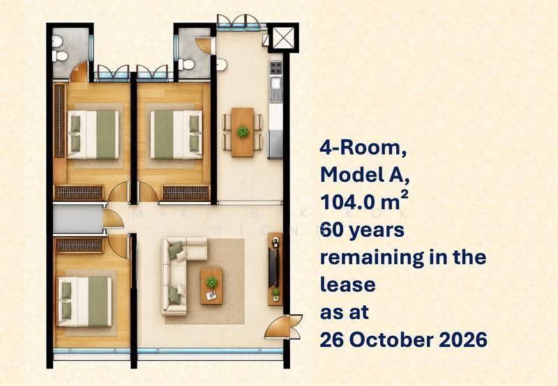 650 Hougang Avenue 8, 650 Hougang Avenue 8, Hougang / Punggol / Sengkang, 3 Bedrooms, 1,119 sqft, HDB Flat For Sale, by Mike Sek Kok Tiong, 500308586 - PropertyGuru.com.sg
