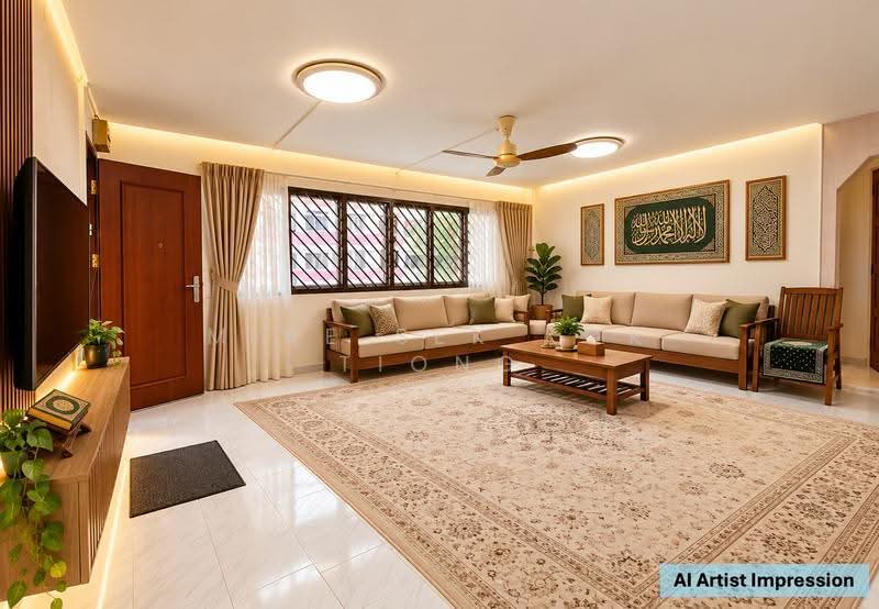650 Hougang Avenue 8, 650 Hougang Avenue 8, Hougang / Punggol / Sengkang, 3 Bedrooms, 1,119 sqft, HDB Flat For Sale, by Mike Sek Kok Tiong, 500308586 - Living Room - PropertyGuru.com.sg