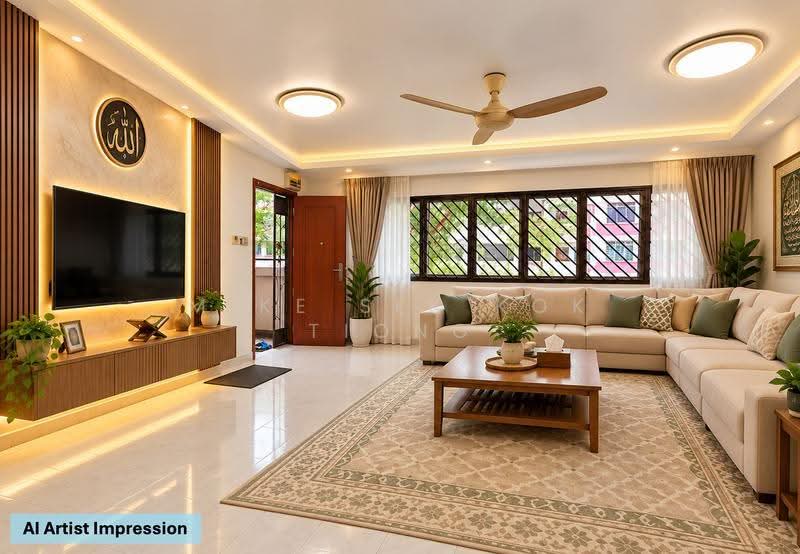650 Hougang Avenue 8, 650 Hougang Avenue 8, Hougang / Punggol / Sengkang, 3 Bedrooms, 1,119 sqft, HDB Flat For Sale, by Mike Sek Kok Tiong, 500308586 - Living Room - PropertyGuru.com.sg