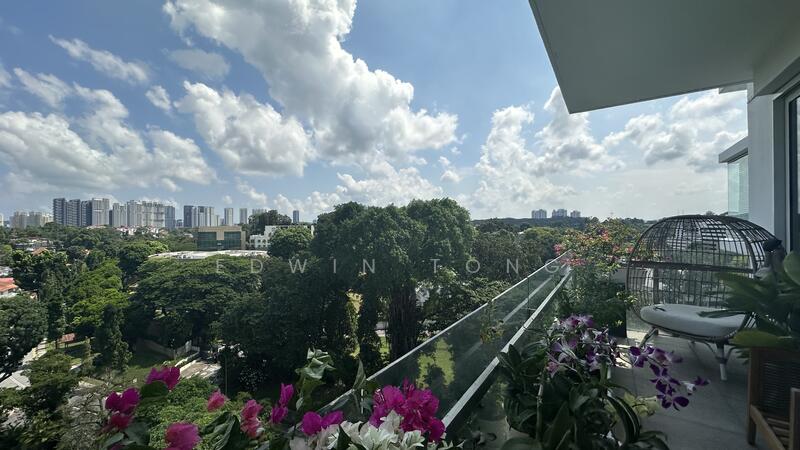 Unblock view of balcony