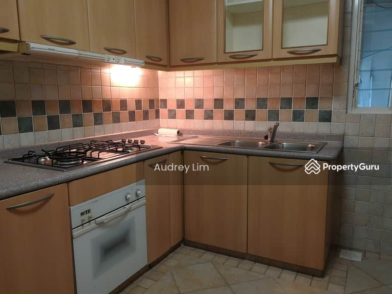 Emerald Garden, 33 Club Street, 2 Bedrooms, 969 sqft, Condominium For Rent, by Audrey Lim, 5170793 - Kitchen with separate Yard for Laundry. Comes with Separate Washing Machine and Dryer - PropertyGuru.com.sg
