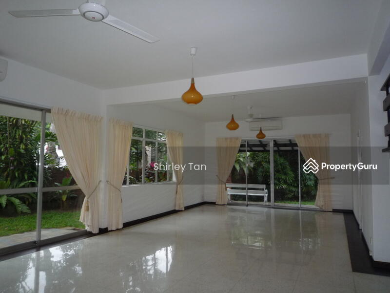 living and dining areas