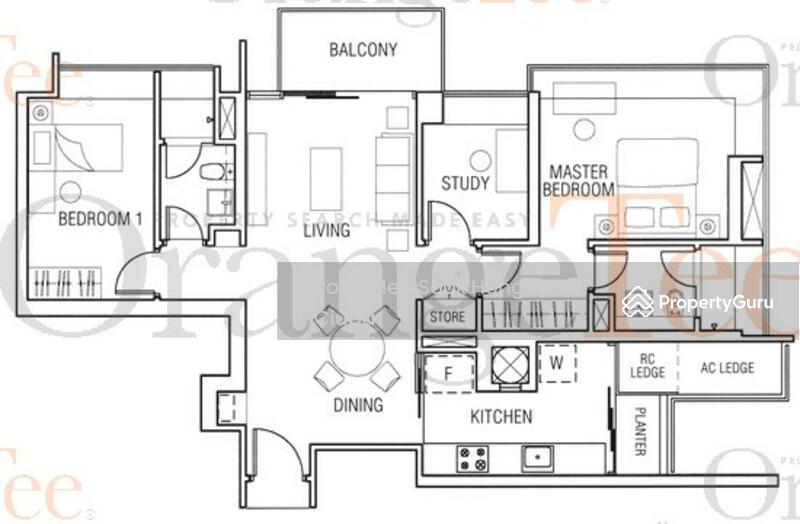 2Beds-1,033sqft