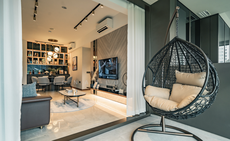 CanningHill Piers Condominium For Sale at S$ 3,999,999 | PropertyGuru Singapore - Living Room