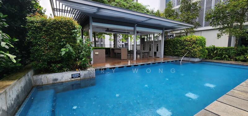 The Hillier, 2 Hillview Rise, 1 Bedroom, 506 sqft, Condominium For Rent, by Garry Wong, 60000385 - BBQ Pavilion with Pool - PropertyGuru.com.sg