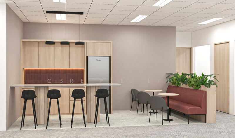 Solaris @ one-north, 1 Fusionopolis Walk, 2,775 sqft, Business / Science Park For Rent, by CHUA SIQIN, 60000529 - Kitchen - CommercialGuru.com.sg