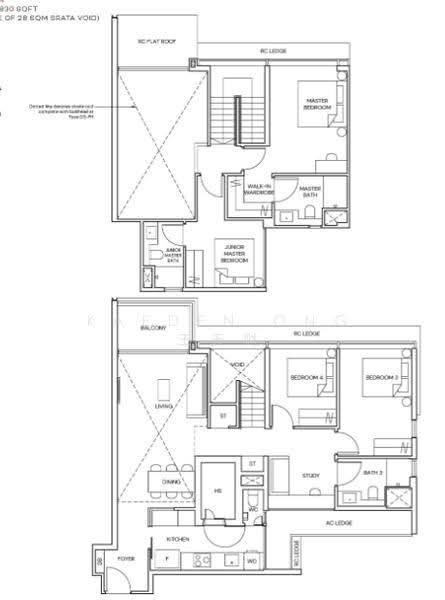 Terra Hill, 18 Yew Siang Road, Buona Vista / West Coast / Clementi New Town, 4 Bedrooms, 1,830 sqft, Condominium For Sale, by Kaeden Ong 王天财, 60000621 - PropertyGuru.com.sg