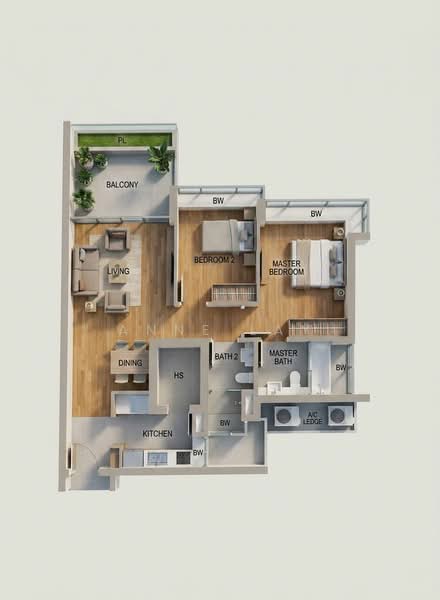 Dakota Residences, 38 Dakota Crescent, 2 Bedrooms, 1,023 sqft, Condominium For Rent, by Anne Lay, 60001533 - PropertyGuru.com.sg