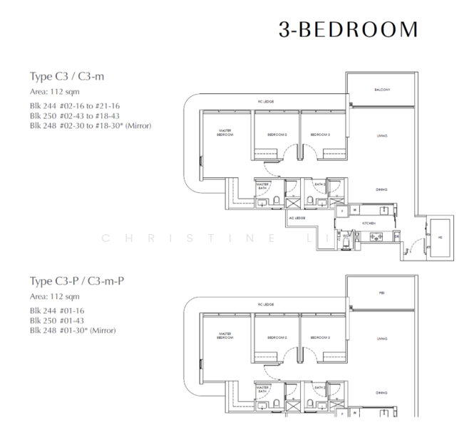 Chuan Park, 240 Lorong Chuan, 3 Bedrooms, 1,206 sqft, Condominium For Sale, by Christine Lim, 60002063 - PropertyGuru.com.sg