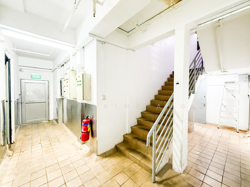 Food XChange @ Admiralty, 8A Admiralty Street, Sembawang / Yishun, 3,832 sqft, Factory / Workshop (B2) For Sale, by Jermaine Ang, 60002196 - Stairs - CommercialGuru.com.sg