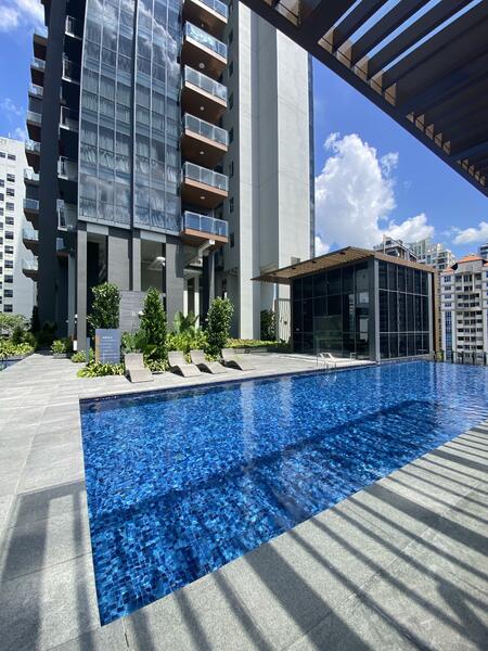 Verticus, 3 Jalan Kemaman, 2 Bedrooms, 678 sqft, Condominium For Rent, by Ho Chii Fei, 60002519 - Pool - PropertyGuru.com.sg
