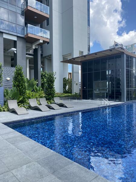 Verticus, 3 Jalan Kemaman, 2 Bedrooms, 678 sqft, Condominium For Rent, by Ho Chii Fei, 60002519 - Pool - PropertyGuru.com.sg