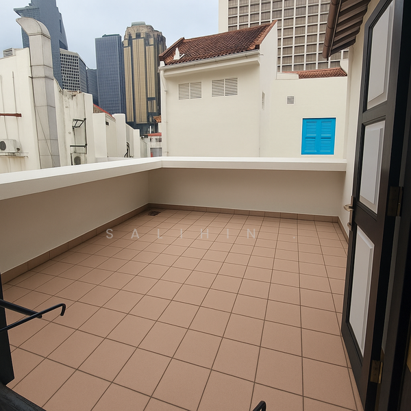 Kampong Glam Shop House, 660 North Bridge Road, Beach Road / Bugis / Rochor, 1,130 sqft, Shop / Shophouse For Rent, by Salihin ., 60003102 - Balcony - CommercialGuru.com.sg