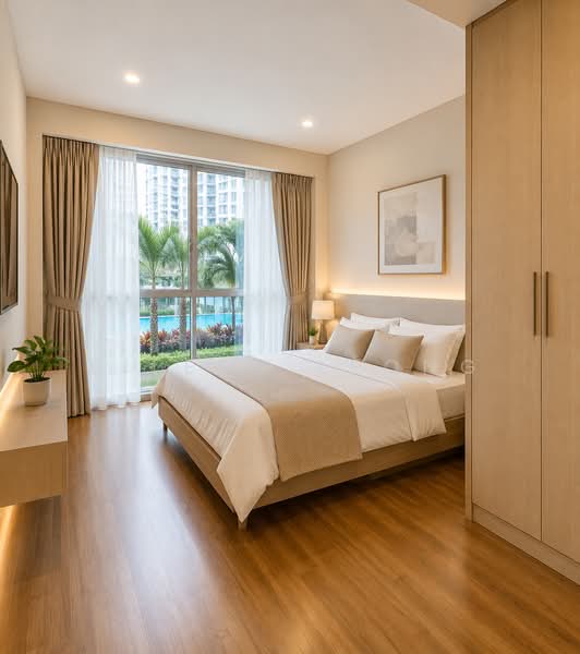 Waterview, 89 Tampines Avenue 1, 2 Bedrooms, 786 sqft, Condominium For Sale, by Eileen Leong, 60003223 - Master Bedroom - For Illustration Only - PropertyGuru.com.sg