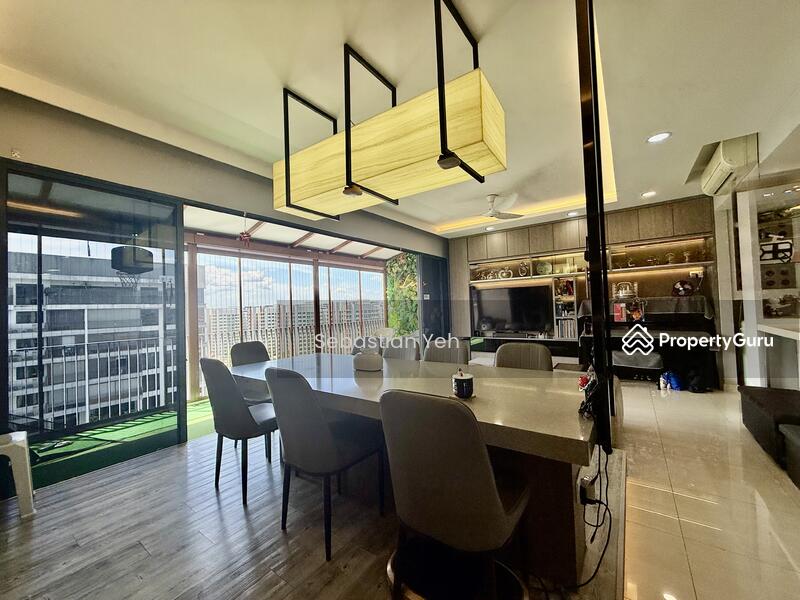 Living Room & Dining