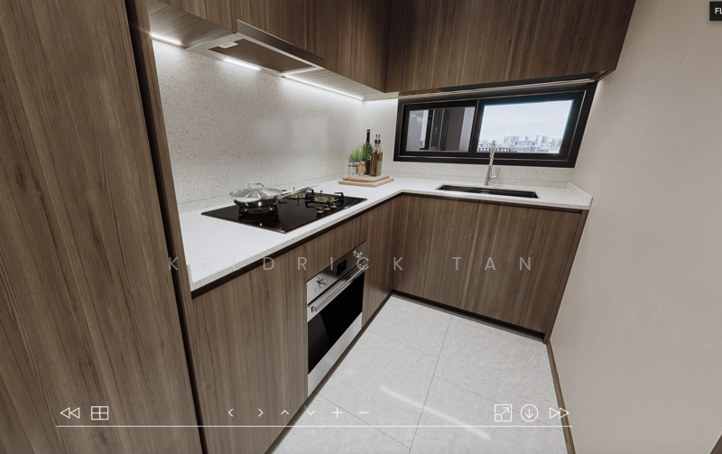 Lentor Modern, 3 Lentor Central, 3 Bedrooms, 1,109 sqft, Condominium For Sale, by Keldrick Tan, 60003925 - Kitchen - PropertyGuru.com.sg