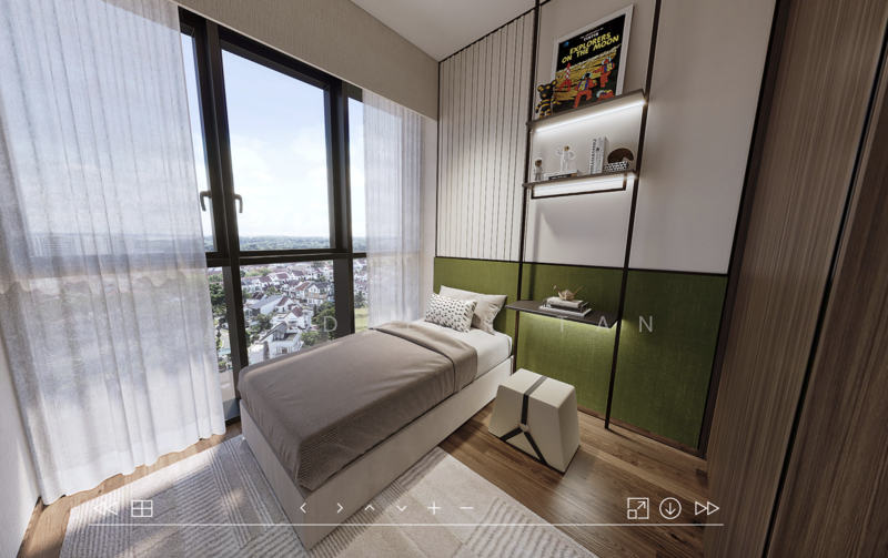 Lentor Modern, 3 Lentor Central, 3 Bedrooms, 1,109 sqft, Condominium For Sale, by Keldrick Tan, 60003925 - Bedroom - PropertyGuru.com.sg