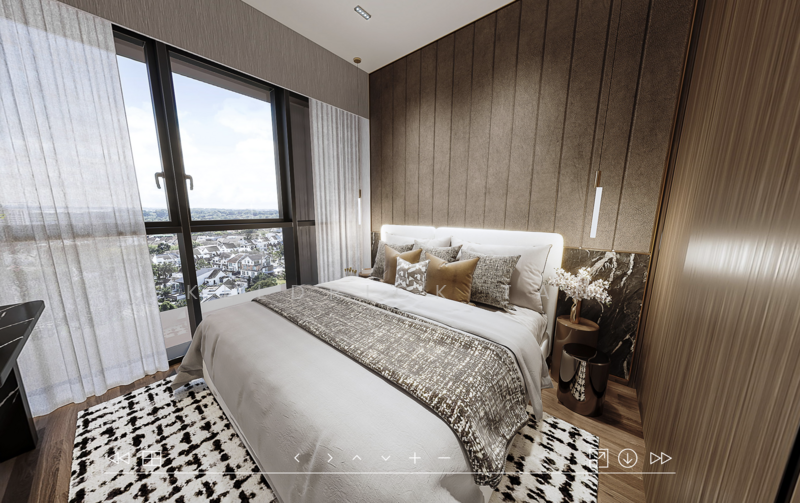 Lentor Modern, 3 Lentor Central, 3 Bedrooms, 1,109 sqft, Condominium For Sale, by Keldrick Tan, 60003925 - Master Bedroom - PropertyGuru.com.sg
