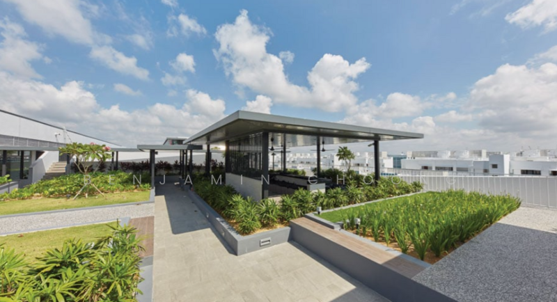 Nordcom II, 16 Gambas Crescent, 1,668 sqft, Light Industrial (B1) For Sale, by Benjamin Choong, 60004248 - Roof - CommercialGuru.com.sg