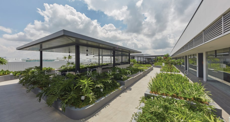 Nordcom II, 16 Gambas Crescent, 1,668 sqft, Light Industrial (B1) For Sale, by Benjamin Choong, 60004248 - Roof - CommercialGuru.com.sg